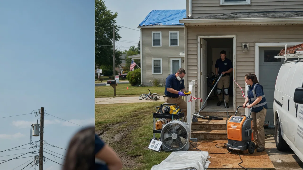 Water Damage Repair in Oakland Mills, PA near me